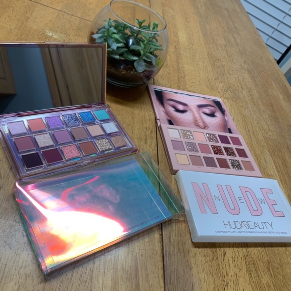 BNIB HUDA BEAUTY Retrograde and New Nude - Picture 1 of 5